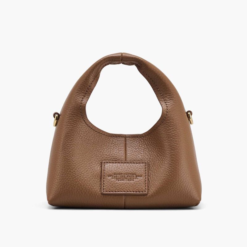 MARC JACOBS The Leather Micro Crossbody Sack image number 3